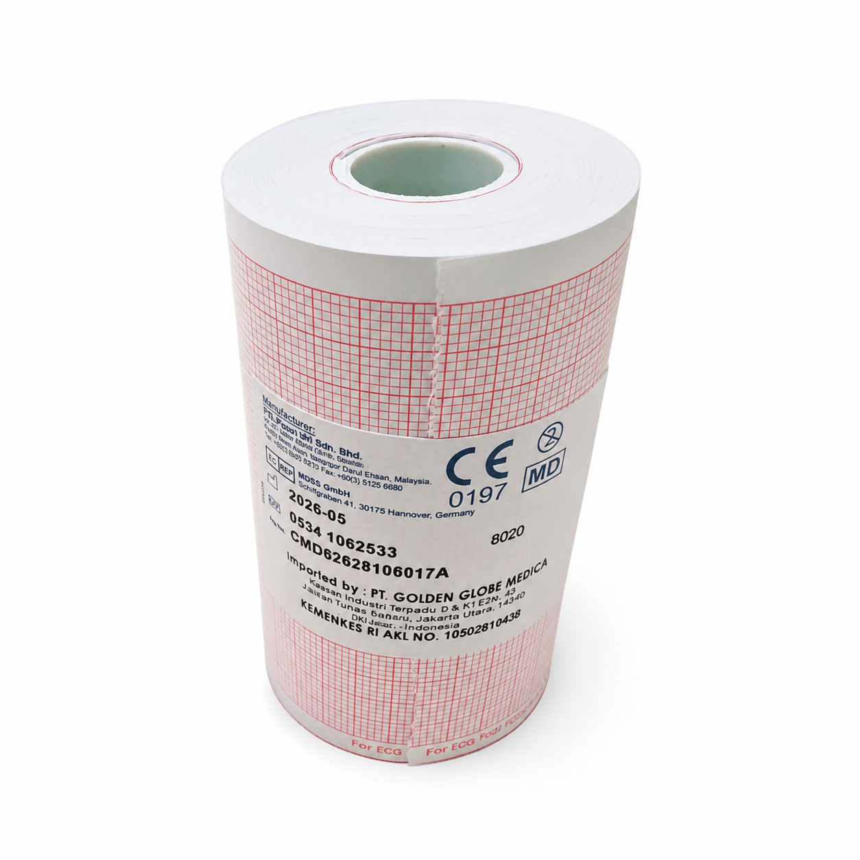 Kertas EKG / ECG / Thermal Paper - Roll | Alpha 80mm x 20m - Image 1