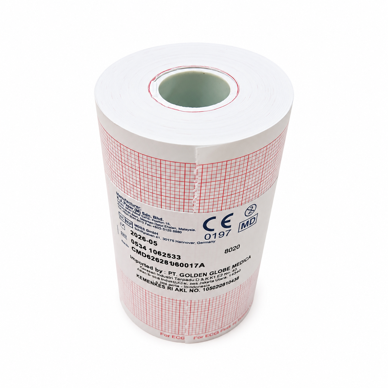 Kertas EKG / ECG / Thermal Paper - Roll | Alpha 80mm x 20m - Image 3